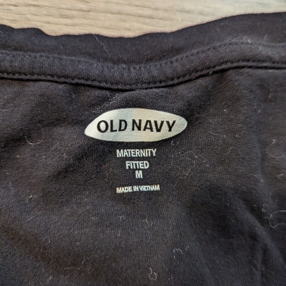 Old navy black maternity shirt - Picture 2 of 3